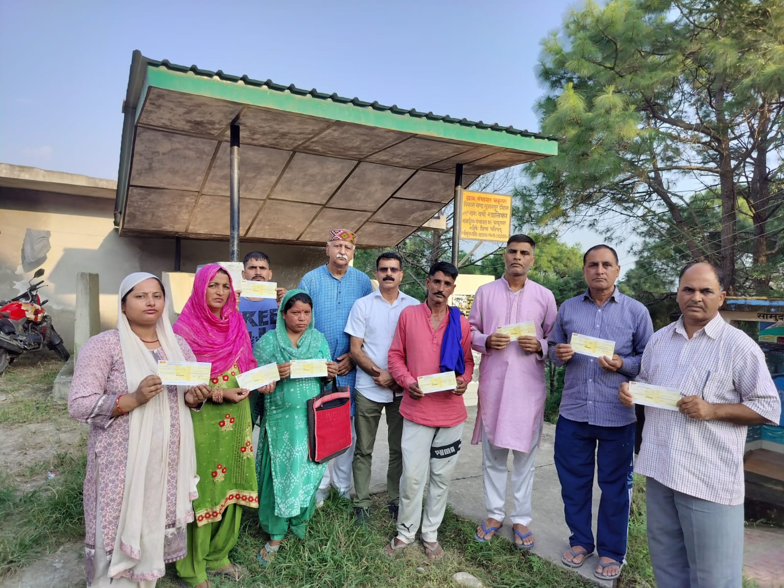 Financial assistance distributed to disaster-affected families